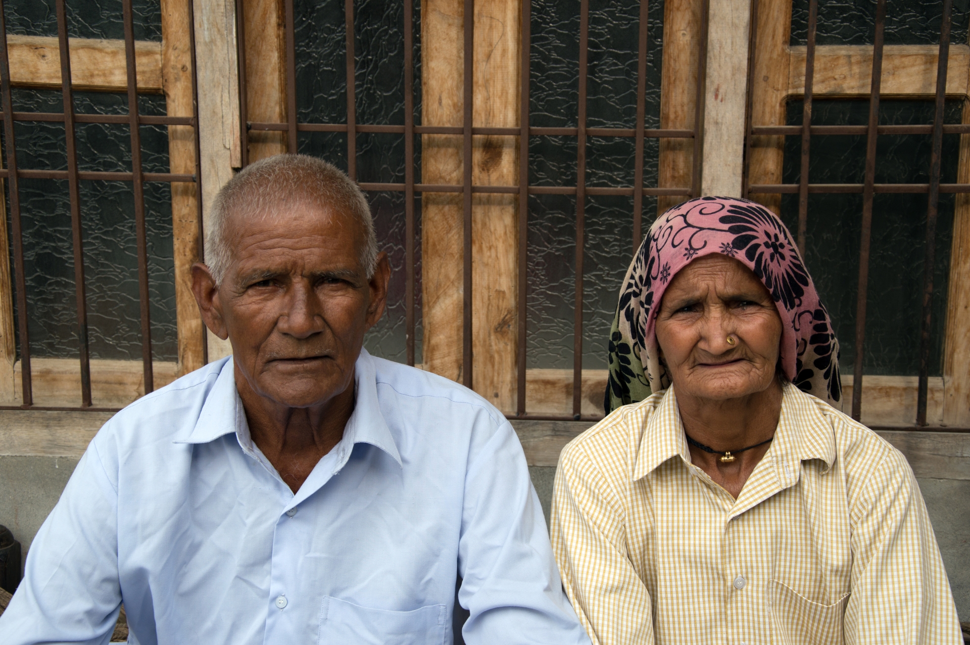 Old Indian Couple